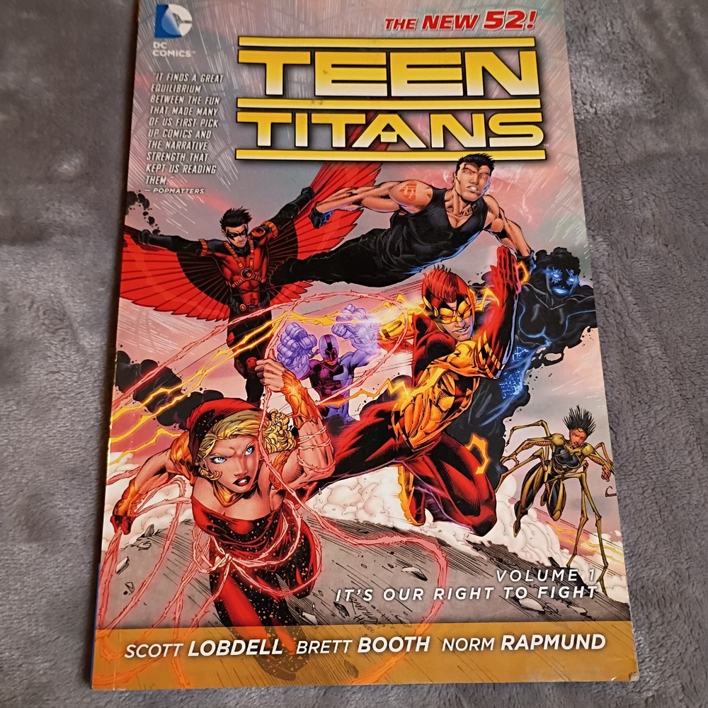 Teen Titans Vol 1 It's Our Right to Fight DC Comics The New 52 Graphic Novel TPB